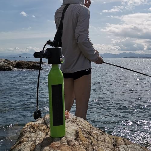 Réservoir d'air de plongée portable 0.5L réservoir d'oxygène réutilisable - 3