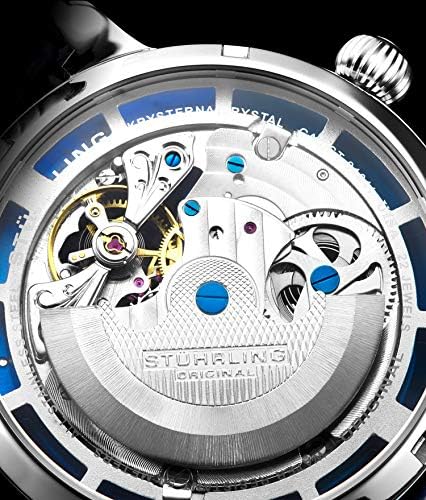 Stührling Original Mens Montre en Acier Inoxydable Automatique