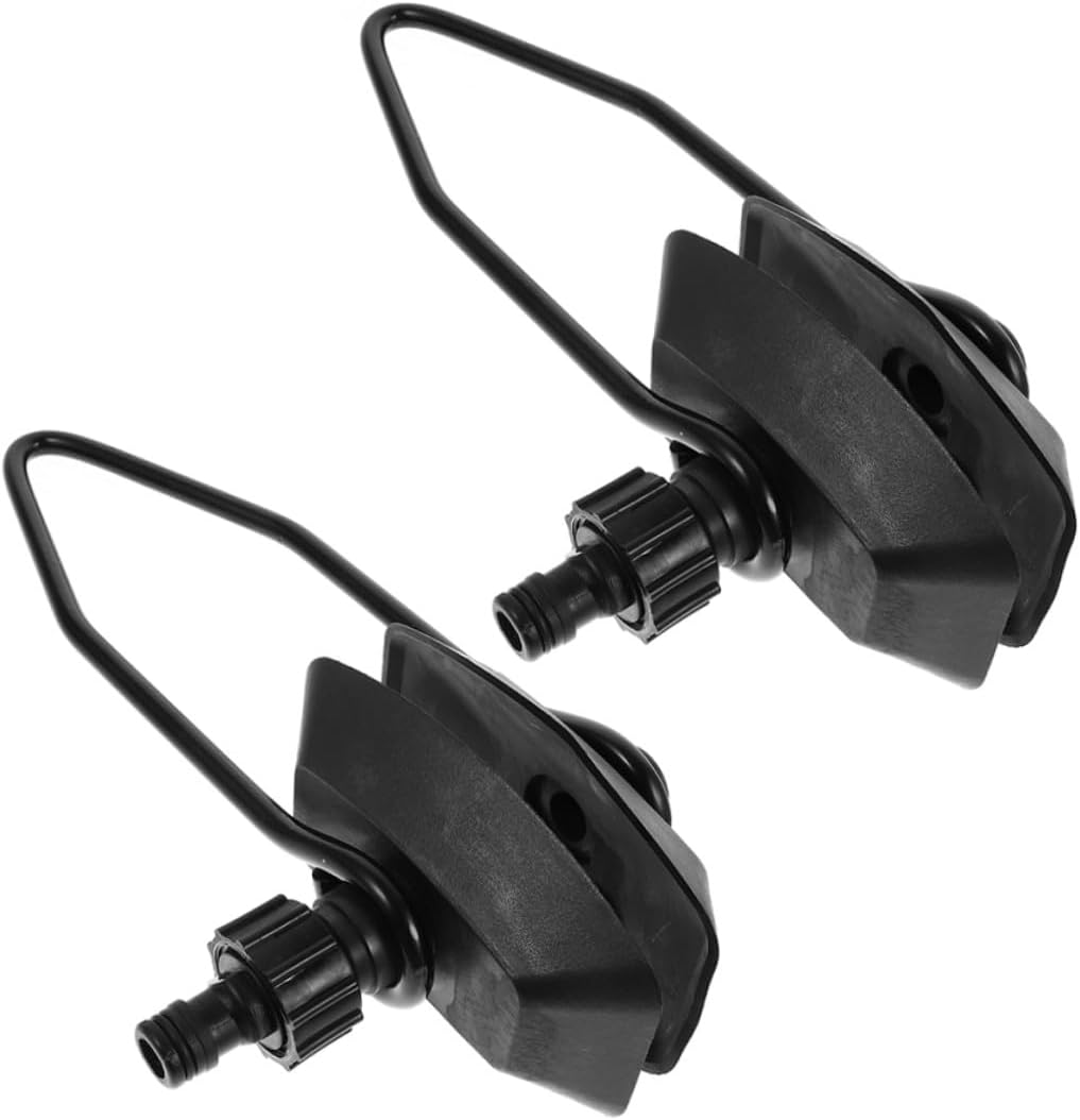 GLEAVI Boat Motor Flusher Outboard Motor Cleaner 2pcs Square Head Engine Flusher Water Muffs for Marine and Yacht Accessories Compatible with Standard Garden Hose