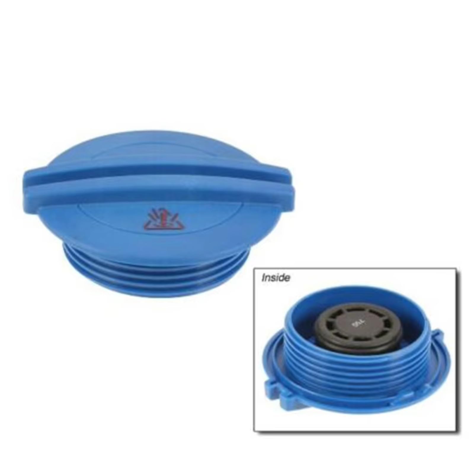 Compatible con VW Touran 2003 2004 2005-2014 1K0121407A 6Q0121407B Tapa del depósito de expansión del refrigerante