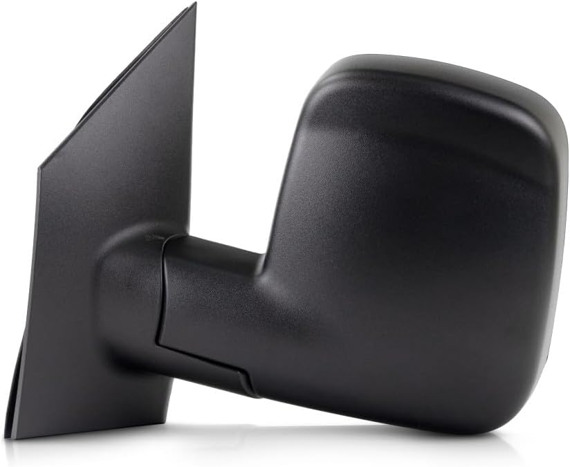For Chevy Express 3500 2008-2021 Door Mirror Driver Side | Dual Glass | Manual Folding | Non-Heated | Textured Black | Replacement For 20838065 | GM1320395