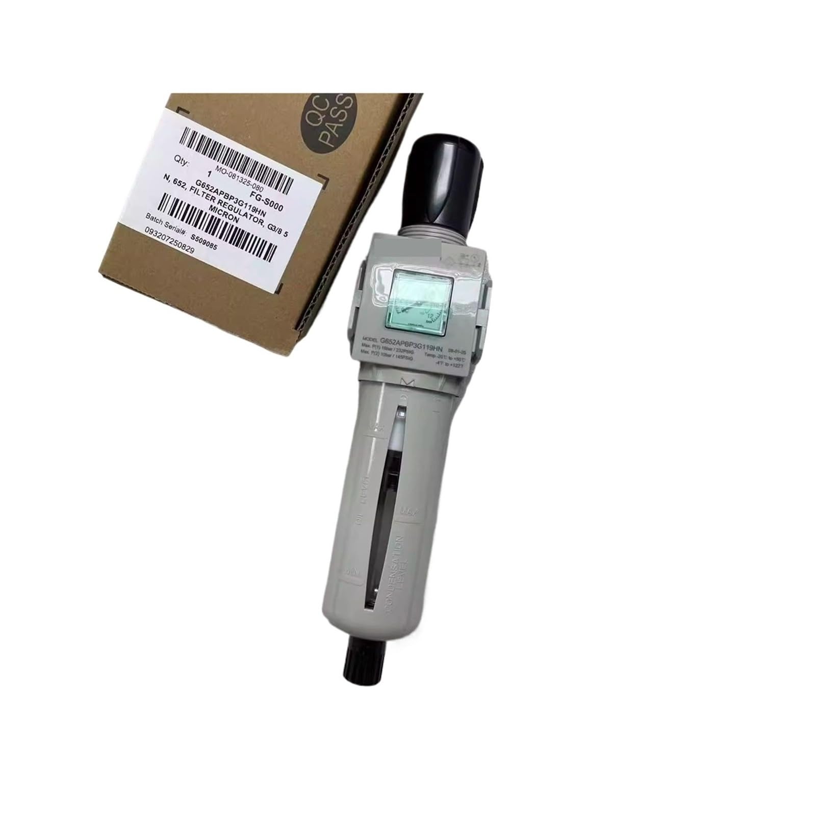 Filter-Regulator Valve G652APBP3G119HN G3/8" Thread