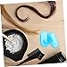 NIYANGLE 1Pair Silicone Ear Shield Cover for Hair Dye Ear Protection Tool for Salons and Personal Use Sky Blue and Noise Reducing Ear Covers for Hair Styling