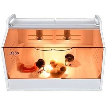 Amazon.co.jp: JAEDO 育雛箱 ヒヨコ保温箱 オウム保温箱 (大型