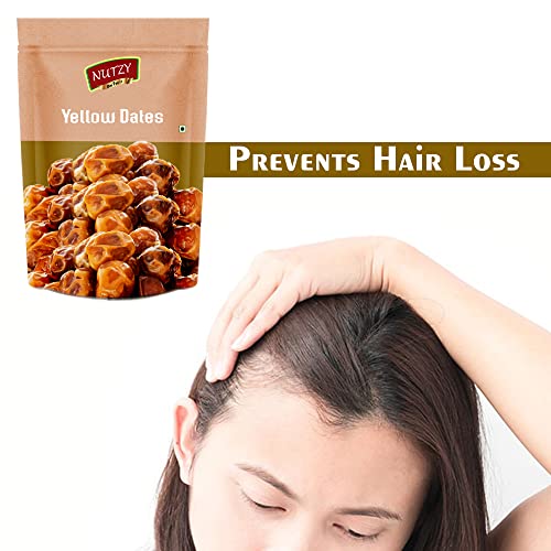Image of Nutzy Premium Dates (Yellow Dates / Peela Khajoor, 200g)