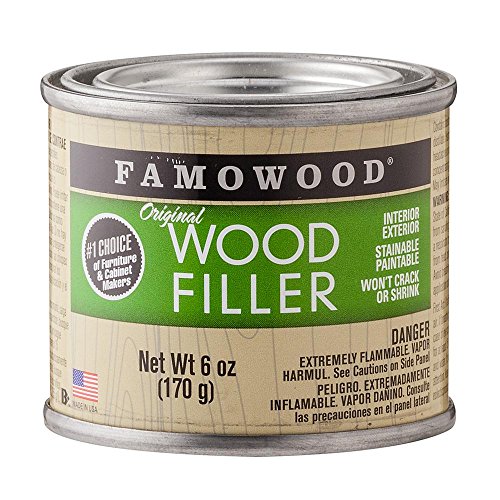 6 oz Eclectic Products 36141124 Maple Famowood Solvent Based Original Wood Filler