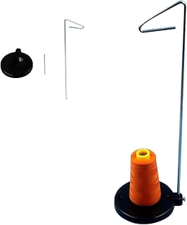 Embroider Adjustable Single Thread Spool Holder, Universal Single Cone and Spool Adjustable Thread Stand for Sewing and Embroidery Machines, Single Thread Stand for Smoother Feed