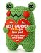 LEJIAJINW Fathers Day Men Gift for Dad, Dad Gifts for Men Father's Day Grandpa Husband Father-in-Law Father Daddy Birthday Gift, from Daugter Son, Mini Frog Support I Love You Daddy, Just Because