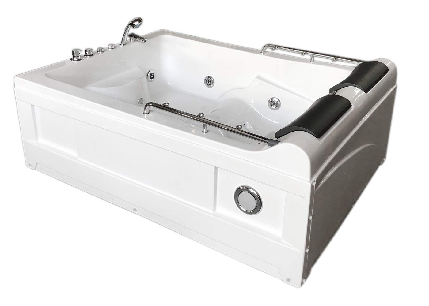Bañera hidromasaje Bañera de esquina para 2 personas 175x132cm SPA RADIO Lulu
