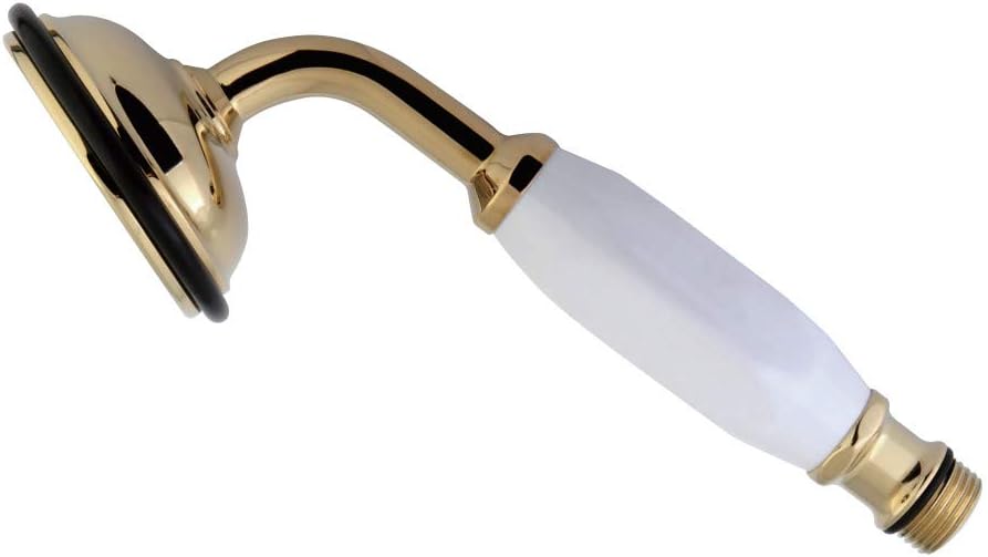Kingston Brass ABT1020-2 Vintage Hand Shower Head, Polished Brass