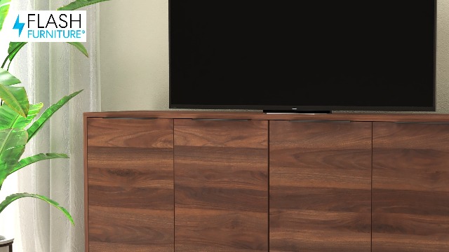Amazon.com: Flash Furniture Hatfield Engineered Wood TV