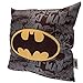 Carbotex Housse De Coussin Logo Batman - 40 X 40 Cm - Gris