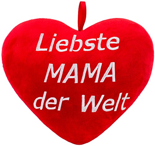 Brubaker Ours en peluche géant XXL 150 cm marron avec un cœur en peluche « Liebste Mama der Welt » – Image 4