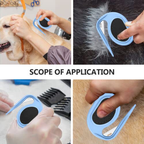 Mr. Gadget's Solutions® Pet Cat Dog Open Knot Comb Portable Grooming Tool Trimmer Knotted Hair Removing for Cats and Dogs (Assorted colors) - Image 2
