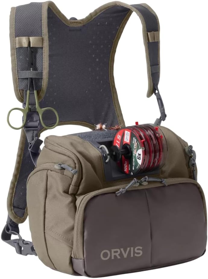 Orvis Chest Fly-Fishing Pack, Dusty Olive - One Size