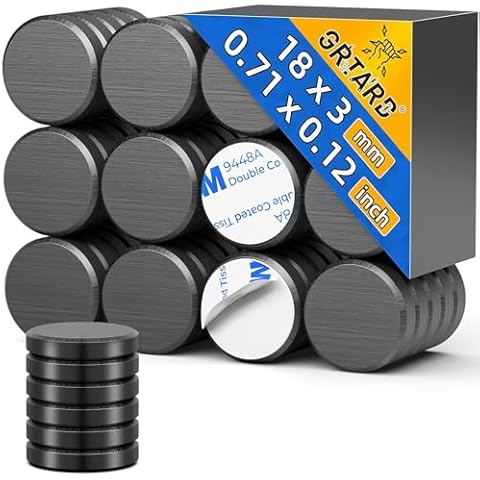 Grtard 45 Pack Ceramic Disc Magnets for Crafts Cover