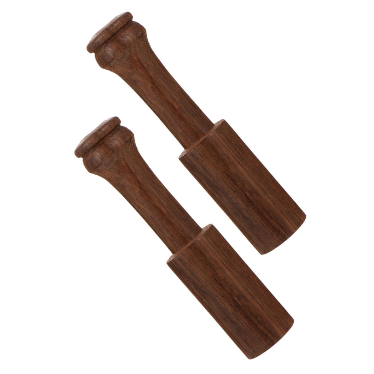 Holibanna 2pcs Wooden Mallet for Singing Bowls Portable Striker Stick for Meditation Yoga and Relaxation Bedroom Temple Spiritual present