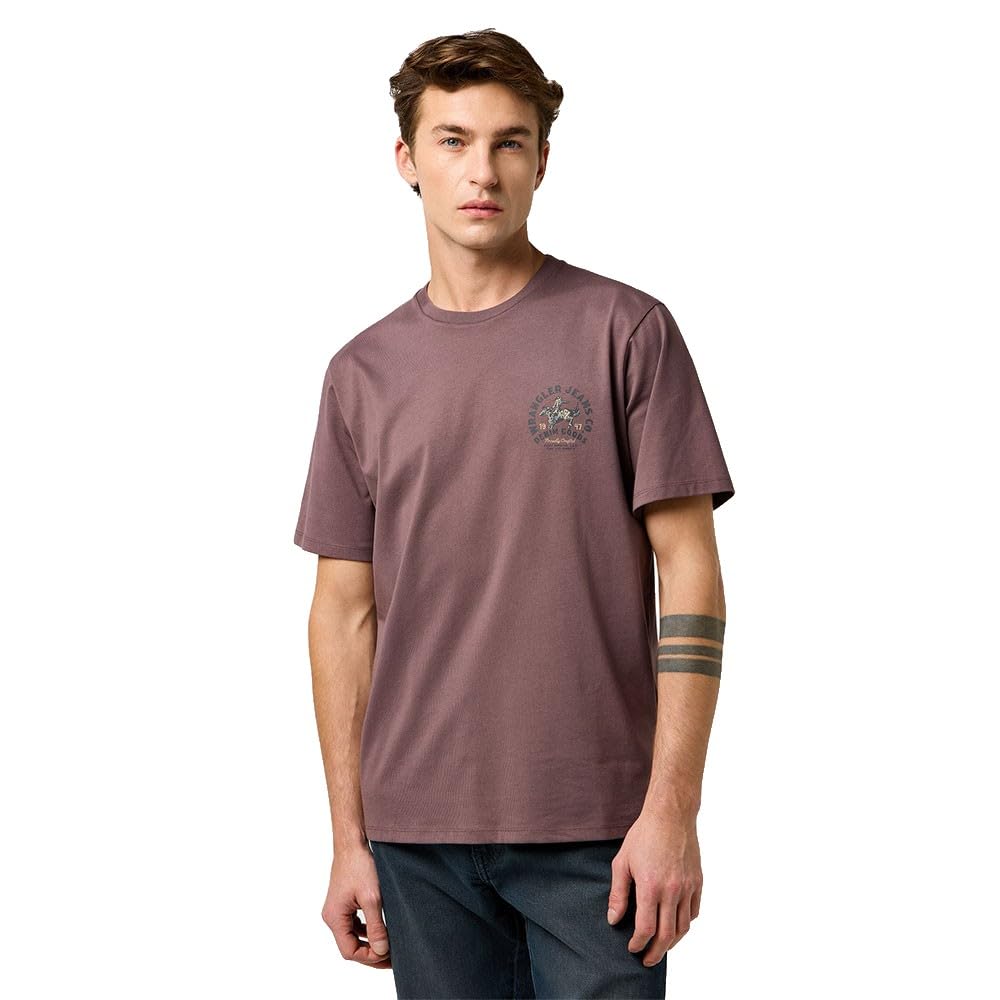 Wrangler Small Graphic tee, Peppercorn, M