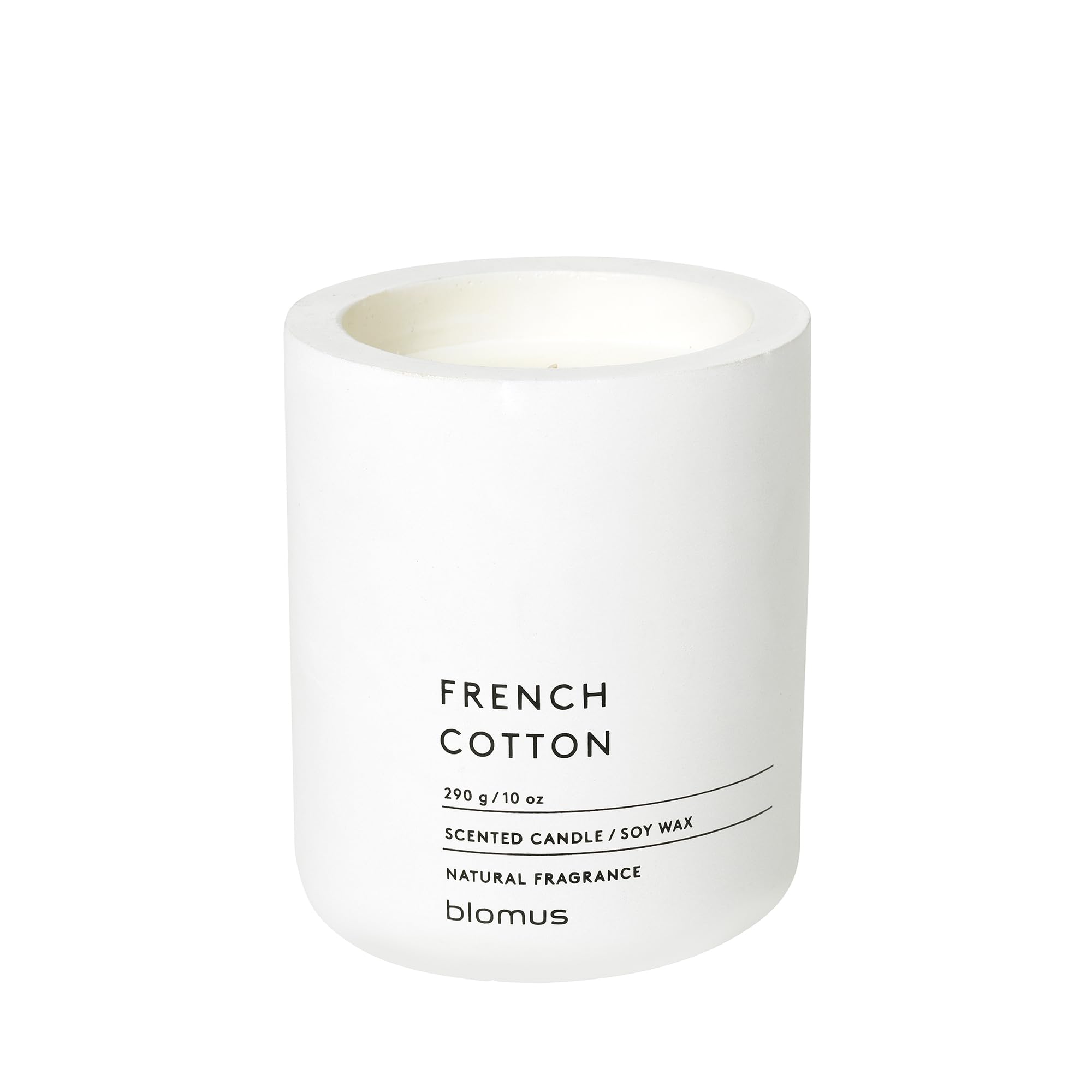Blomus Fraga Scented Candle M - Lily White - Concrete