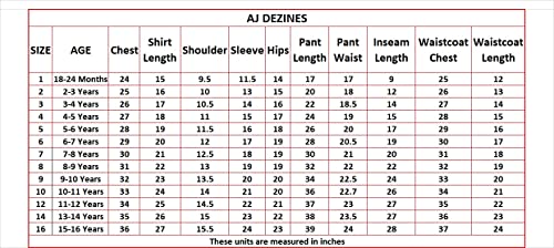 Image of AJ DEZINES Kids Cotton Blend Checkered Clothing Suit Set For Boys With Waist Coat