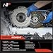 A-Premium Chevrolet S10 Clutch Kit with Clutch Slave Cylinder Compatible with Chevrolet S10 1996-2003 2.2L & GMC Sonoma 1996-2003 2.2L & Isuzu Hombre 1996-2000 2.2L, Replace# L04155, 624280677