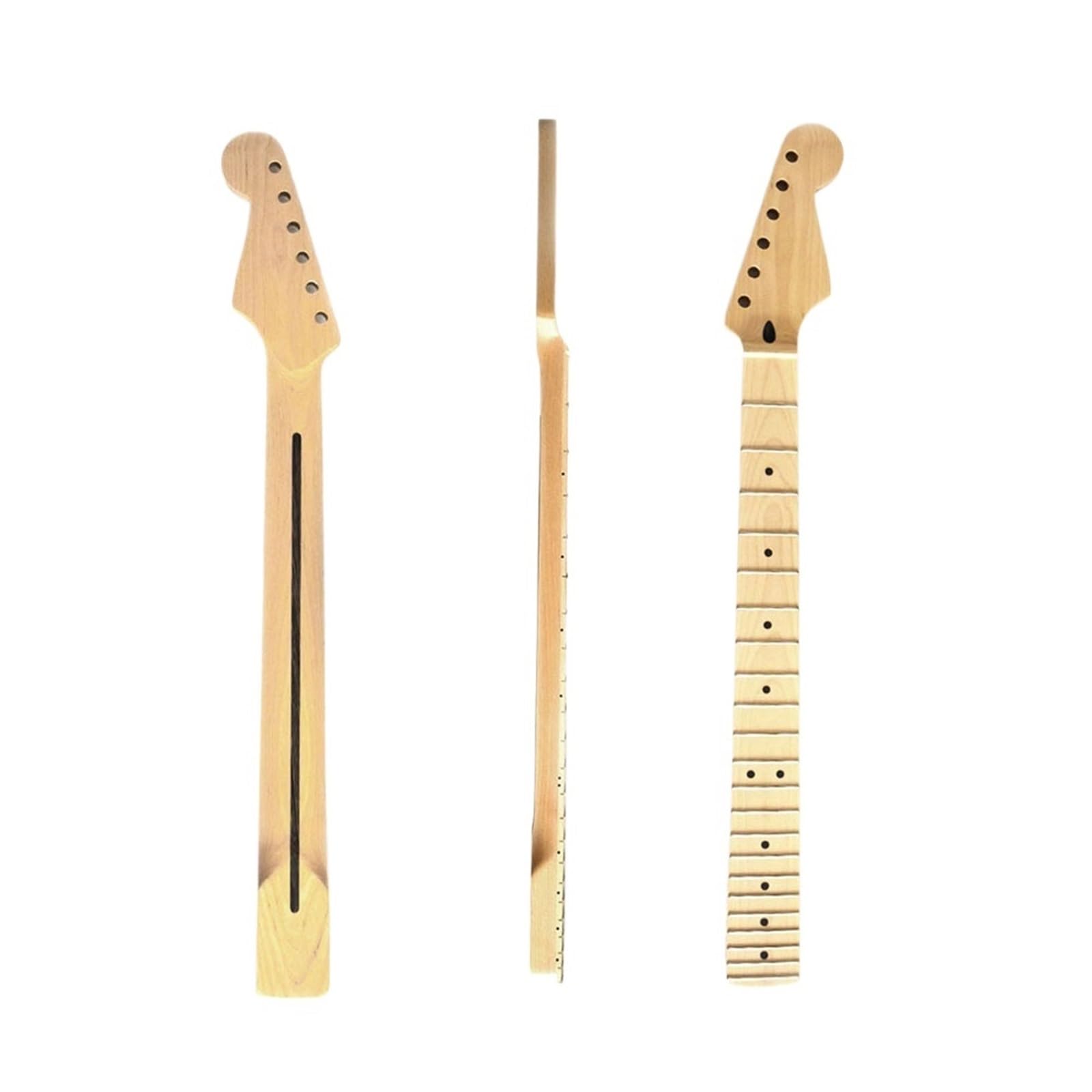 DIY Guitar Necks 22 Fret Fingerboard With Back Center Line Neck For 6 String ST Electric Guitar DIY Accessories