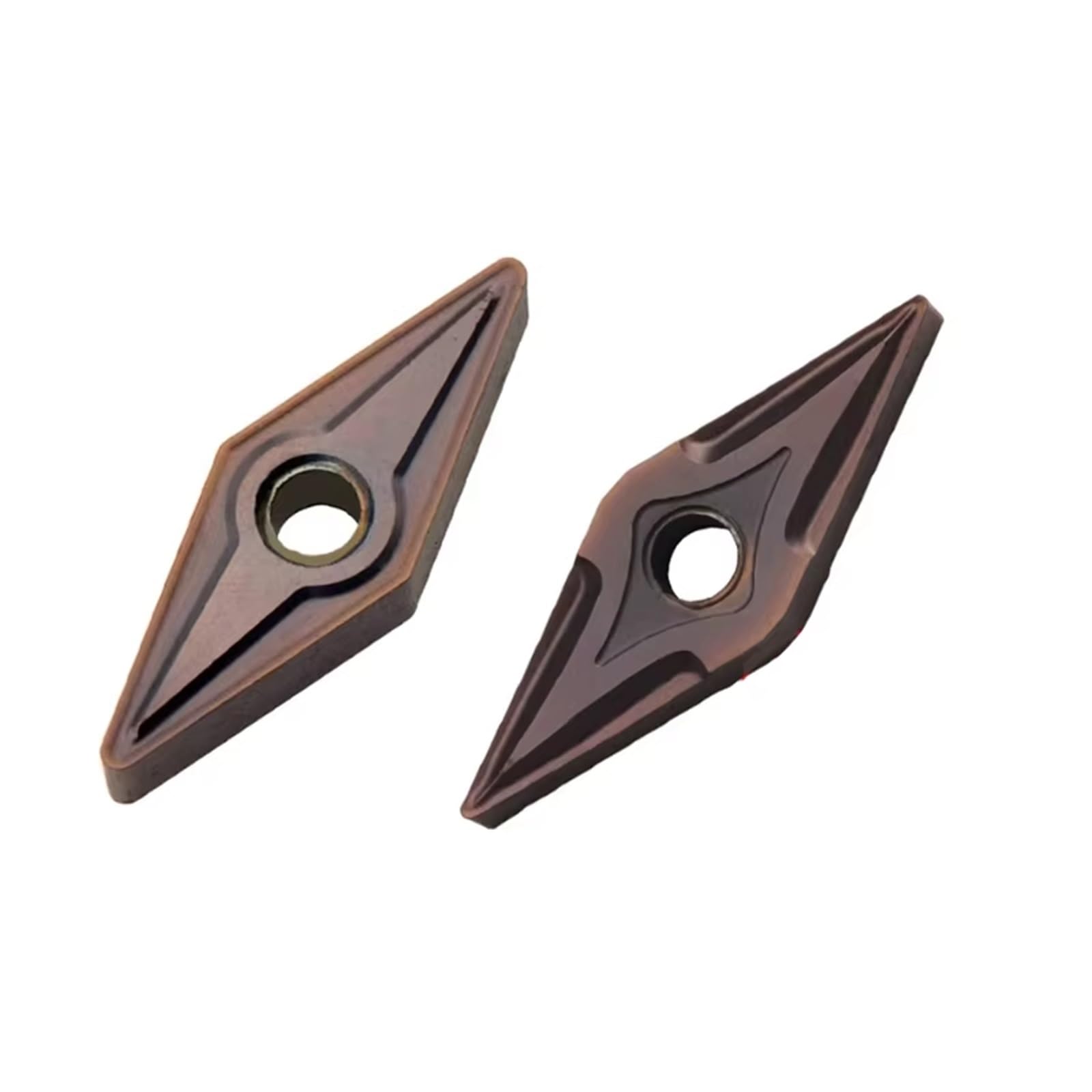 10 Uds. Insertos De Torneado Carburo Cortador CNC Hoja Torno Para Acero Inoxidable(VNMG160408-EM)