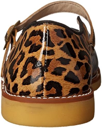Elephantito Girl's Mary Jane W Buckle Flat, PTN Leopard, 3 M US Little Kid | Image 2