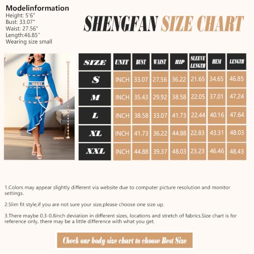 Image of Women's Elegant Church Vintage Bodycon Dress Casual Long Sleeve Work Business Pencil Split Sheath Midi Dresses