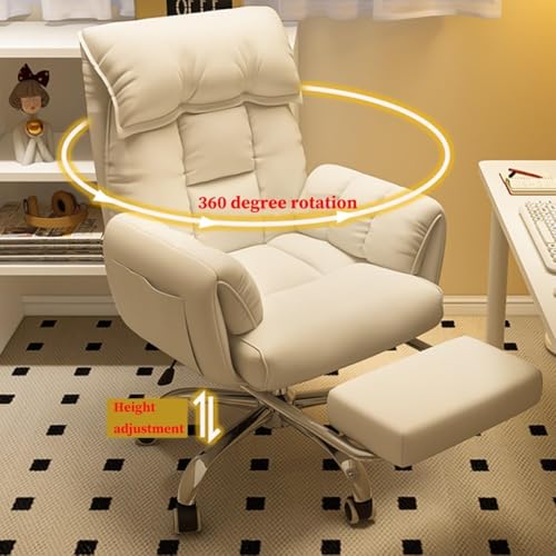 Chaise de bureau ergonomique réglable et pivotante pour ordinateur - 5