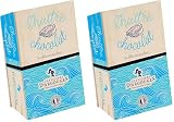 CHEVALIERS D'ARGOUGES Maîtres Chocolatiers Français - Huîtres praliné chocolat lait 33% - Fruits de mer en chocolat - Bourriche huîtres dégustation 105g (Lot de 2)