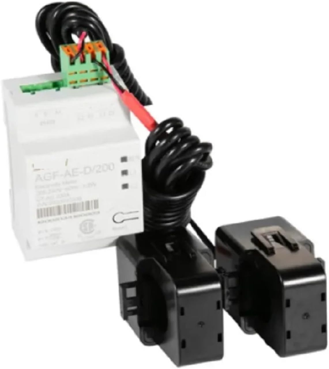 AGF-AE-D/200 Din Rail External Split Core Current Transformer 1 Phase Power Meter