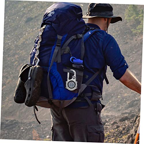 Gatuida Mountaineering Watch Nurses Watch Man Watches For Men Pocket Watch For Men 3Pcs Carabiner Watch Climbing Clip On Watch Rock Climbing Watch Fob Watch For Doctors Metal Clip Watch #TOP5