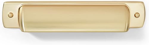 Miniatura 151 de khtumeware - Paquete de 10 pomos redondos de 1 pulgada (25 mm) de diámetro, acabado de latón antiguo, pomos de bola para alacena