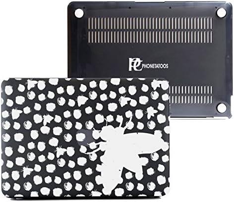 Macbook Pro Retina 13 Inch Case, Plastic Hard Shell Snap On Case Cover for Macbook 13" Pro Retina Display w/out CD Drive (Only for: A1502 & A1425) (Bees)