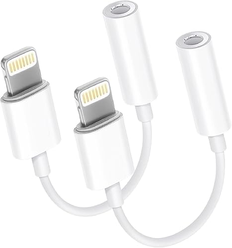 Adaptador Lightning a conector de auriculares de 0.138 in
