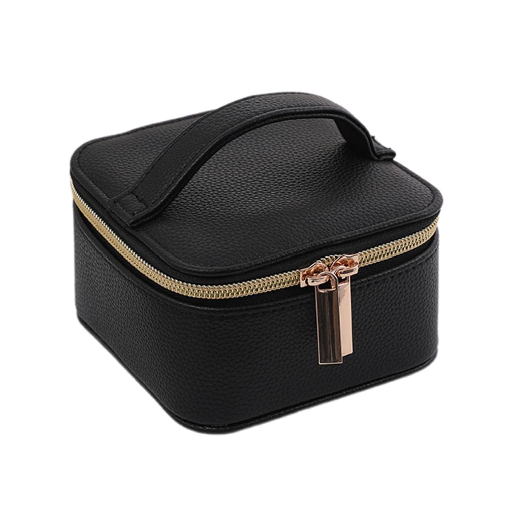 Boîte à bijoux élégante avec compartiments de voyage anti-nœuds
