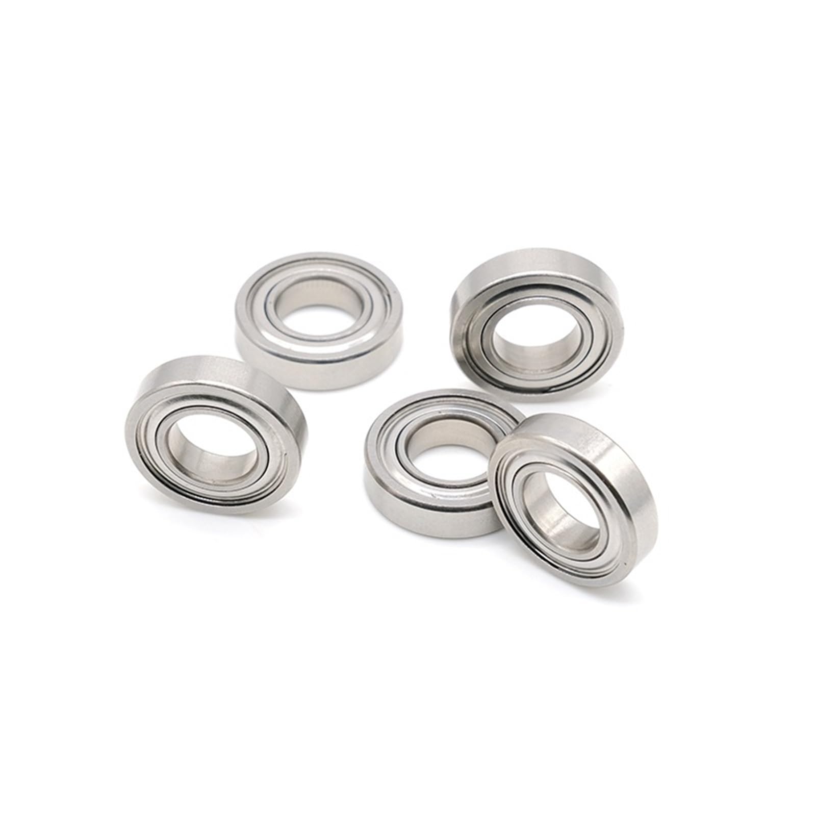 Rodamientos de bolas de acero inoxidable 6701ZZ de sección delgada (12 x 18 x 4 mm, 10 unidades)