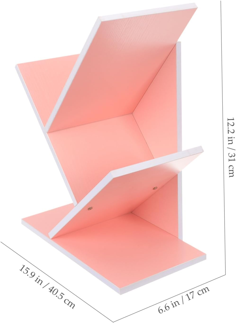 Ciieeo Tree Shape Desktop Bookshelf Multi Organizer for Home Office and Study Colorful Storage Rack for Books Magazines and Supplies Modern Decor for Desk Space