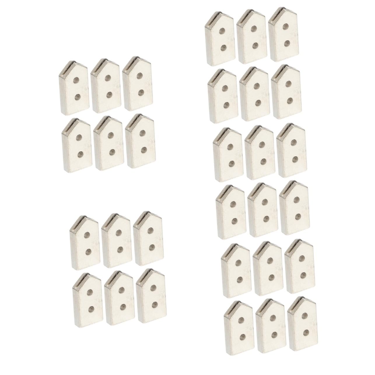 HOMSFOU 5sets Stained Glass Glass Cutters Tile Cutter Replacement Blades for Wine Bottle 6pcs*5