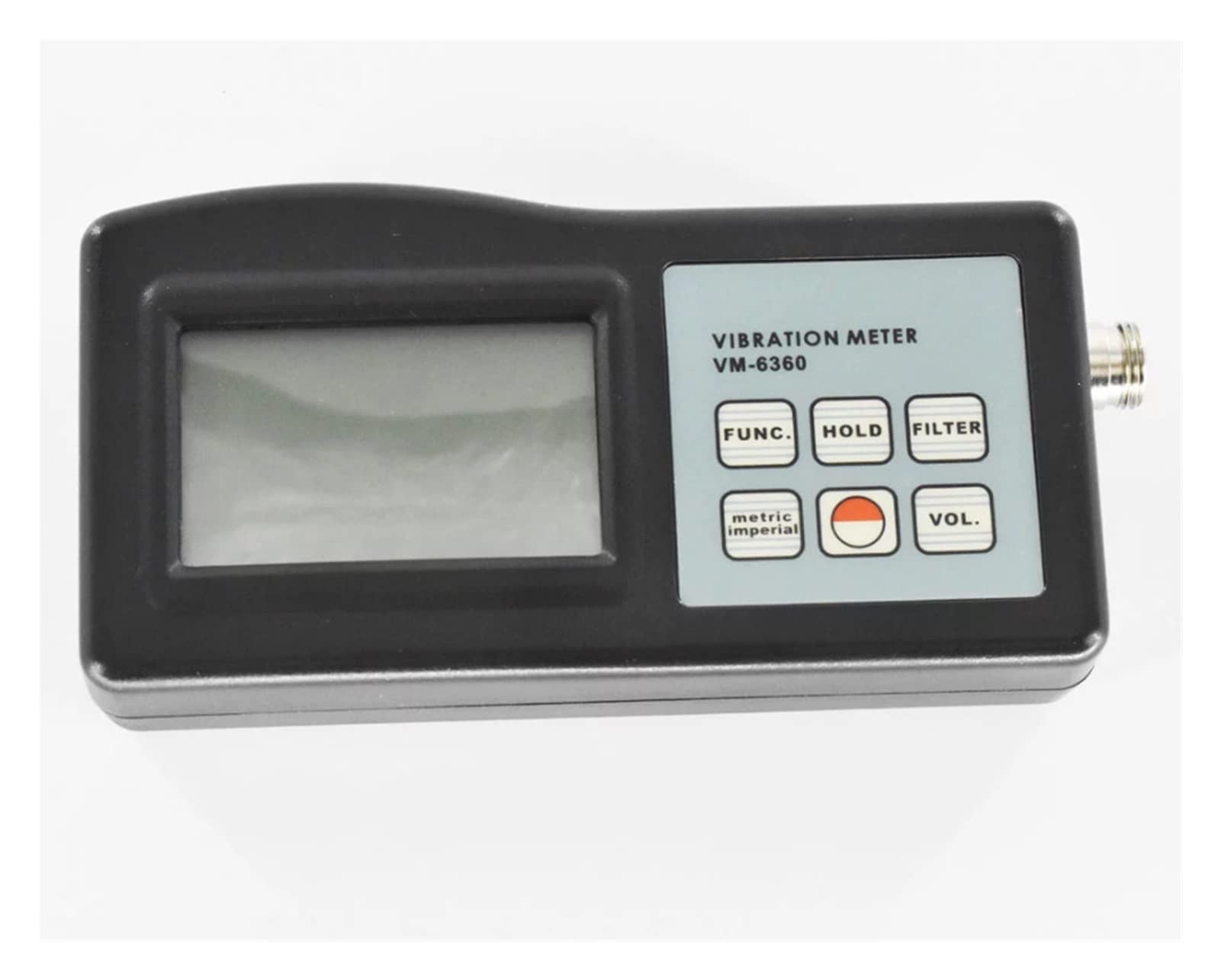 Misuratore Di Spessore Ad Ultrasuoni VM-6360 Tester di misurazione del vibrometro for misurazione delle vibrazioni digitali 10Hz-10kHz for plastica in rame in alluminio in acciaio metallico Misurazion