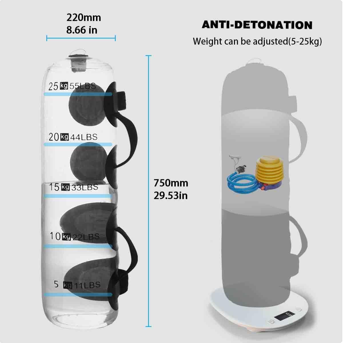 HydroCore Water Weight Bag – Adjustable Up to 35lbs/55lbs | Strength & Functional Fitness Training - Image 4