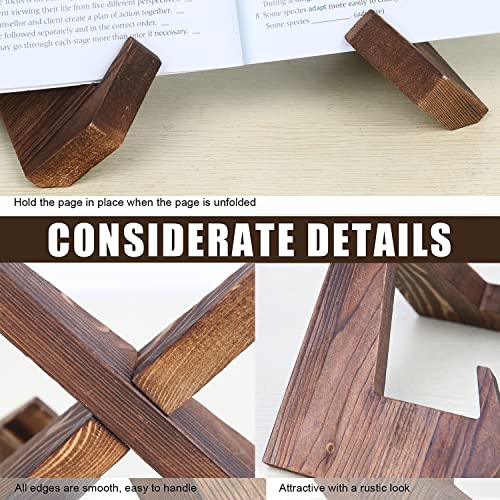 Cookbook Stand - Cook Book Stand, Photo Picture Frame Display Stand, Recipe Book Holder For Reading Hands Free, Rustic Cooking Bookstand For Tablet, Plate Display, Vinyl Record #TOP2