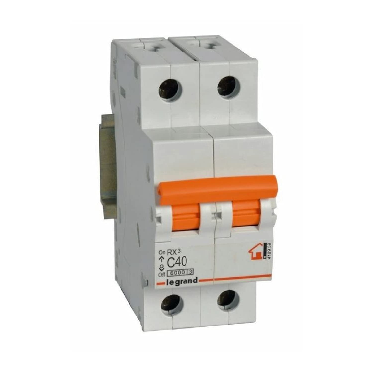 Interrupteur magnétothermique Rx³ Legrand bipolaire 6Ka haute capacité