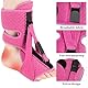 YBFBSJK Plantarfasziitis Nachtschiene Verstellbare Fersenschmerz Nachtschiene Schmerzlinderung bei Fersensporn & Achillessehne Fußbandage für Nacht (Rosa)