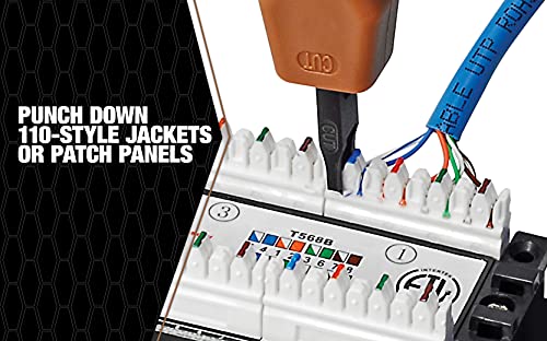 Southwire Pdtc-1 Comfort Grip Punch Down Impact Tool, 110-Style #TOP7