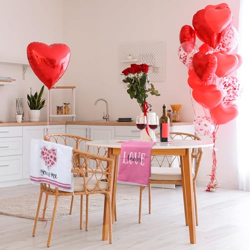 Toallas de cocina para San Valentín: transforma tu hogar con este pack de 6 paños limpios 5