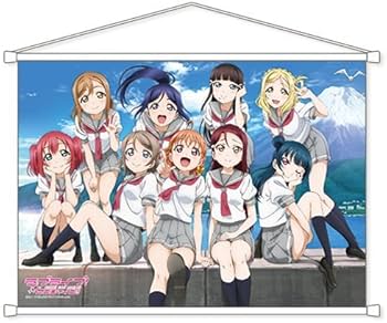 Amazon.co.jp: ラブライブ!サンシャイン!! Aqours B2タペストリー : ホビー