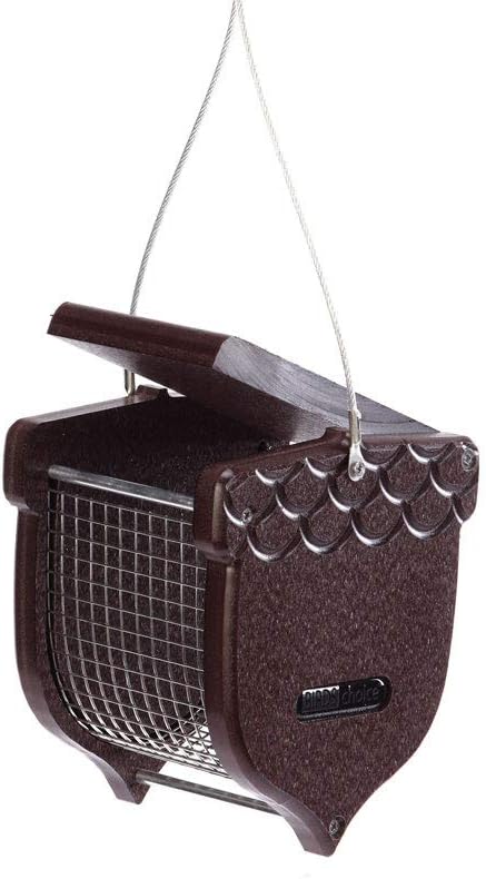 Birds Choice ACORNB Peanut Feeder, Acord-Shaped Bird Feeder, 1 Quart, Brown