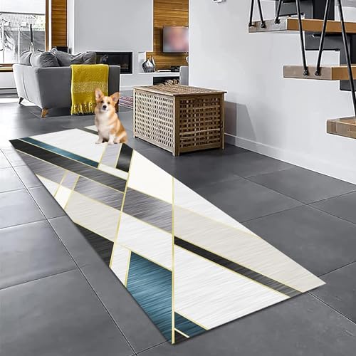 Alfombra de pasillo lavable y esponjosa para una limpieza facil 2
